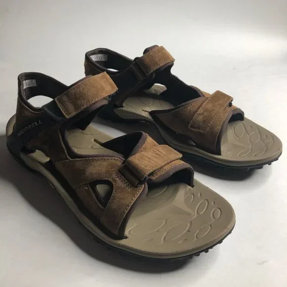 Merrell Mens Brown Casual Wear Sandals Men main image 2